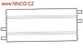 Zobrazit náhled: 2x Rovny dil "Snow" 40cm