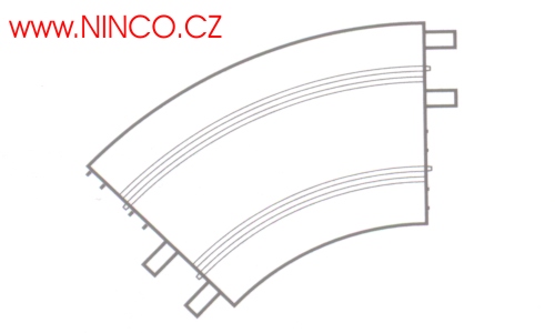 2x Oblouk Standard "Snow"