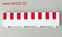 6 x Krajnice pro rovny dil 20 cm