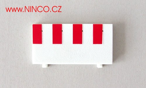 6 x Krajnice pro rovny dil 10 cm