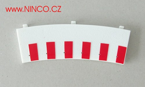 6x Krajnice Vnitrni pro oblouk Vnejsi